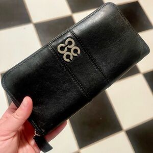Coach Black Leather Wallet